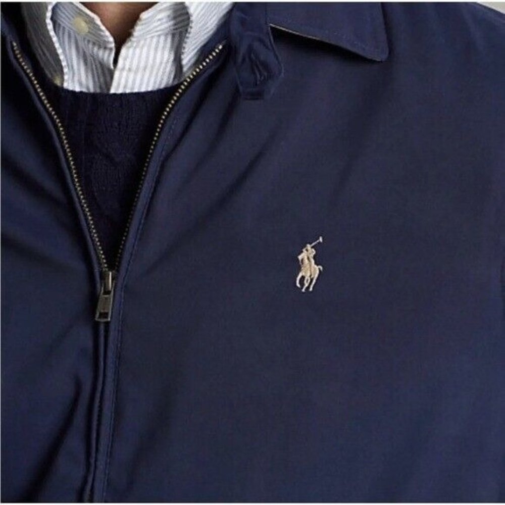 Polo Ralph Lauren Navy  Bi-Swing Jacket Men's Size Large - Picture 3 of 12